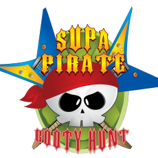 Supa Pirate Booty Hunt Logo