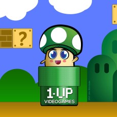 1UP Mascot